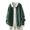 Green, variant on Women Ribbed Cardigan Sweater Solid Color Long Sleeve Knitted Thermal Tops Casual Comfy Blouse
