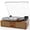 Maple, variant on Udreamer Vinyl Record Player with Speakers,Vinyl Player Turntables for Vinyl Records(tocadiscos de vinilo),Bluetooth Turntable,Brown