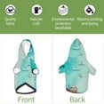 thumbnail image 3 of Uemuo Turquoise Beach Kayaking for Winter Dog Hoodie Sweatshirts with Pockets Warm Dog Clothes for Small Dogs Chihuahua-Large, 3 of 8