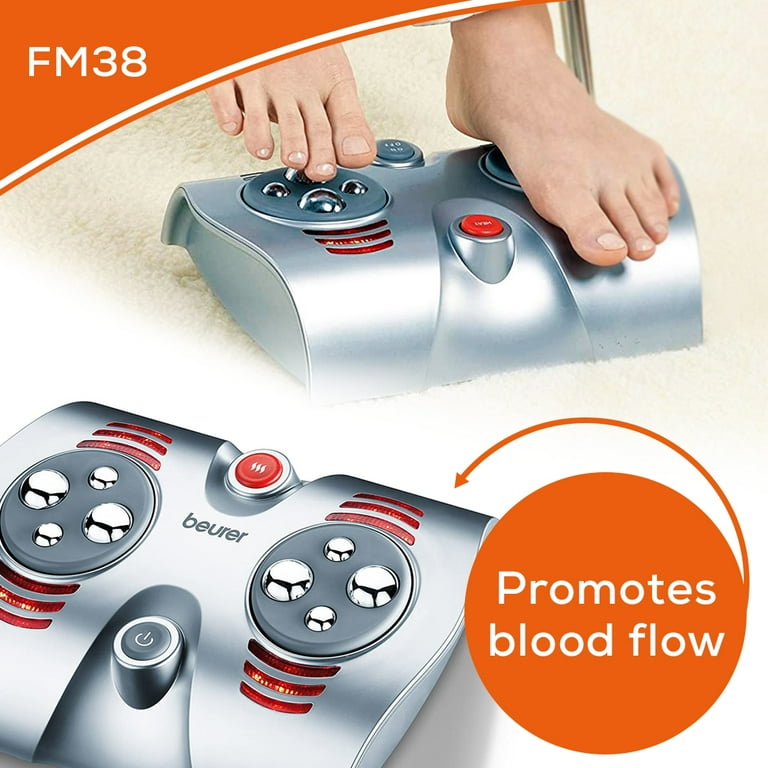 Beurer Shiatsu Foot Massager with 8 Rotating Massage Heads