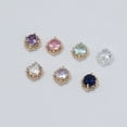 thumbnail image 2 of Joyas para uñas de circonita redonda retro, joyas de diamantes para uñas, pegatinas para uñas DIY, circonita retro única, 2 of 5
