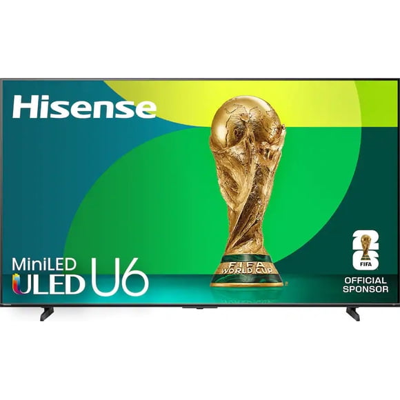 Hisense Téléviseur Intelligent Fire 4K QLED Mini-DEL Série U6 de 75 Po (75U65QF)