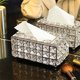 thumbnail image 4 of Caja de pañuelos de cristal yuxing estilo europeo para inodoro hogar guardar servilletas color plateado, 4 of 5