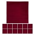 thumbnail image 1 of HLONK20 Pcs Serviettes en Papier Colorées Serviettes de Table Décoratives Rouges Douces et Absorbantes pour Cuisine Mariage Fête Salle de Bain Ou Toute Occasion, 1 of 8