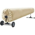 thumbnail image 2 of Protective Cover 16ft Pool Reel Cover 420D Waterproof Oxford Cloth All-Weather Protection Pool Maintenance For Pool Owners, 2 of 2