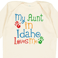 thumbnail image 4 of Inktastic My Aunt in Idaho Loves Me Boys or Girls Long Sleeve Baby Bodysuit, 4 of 5