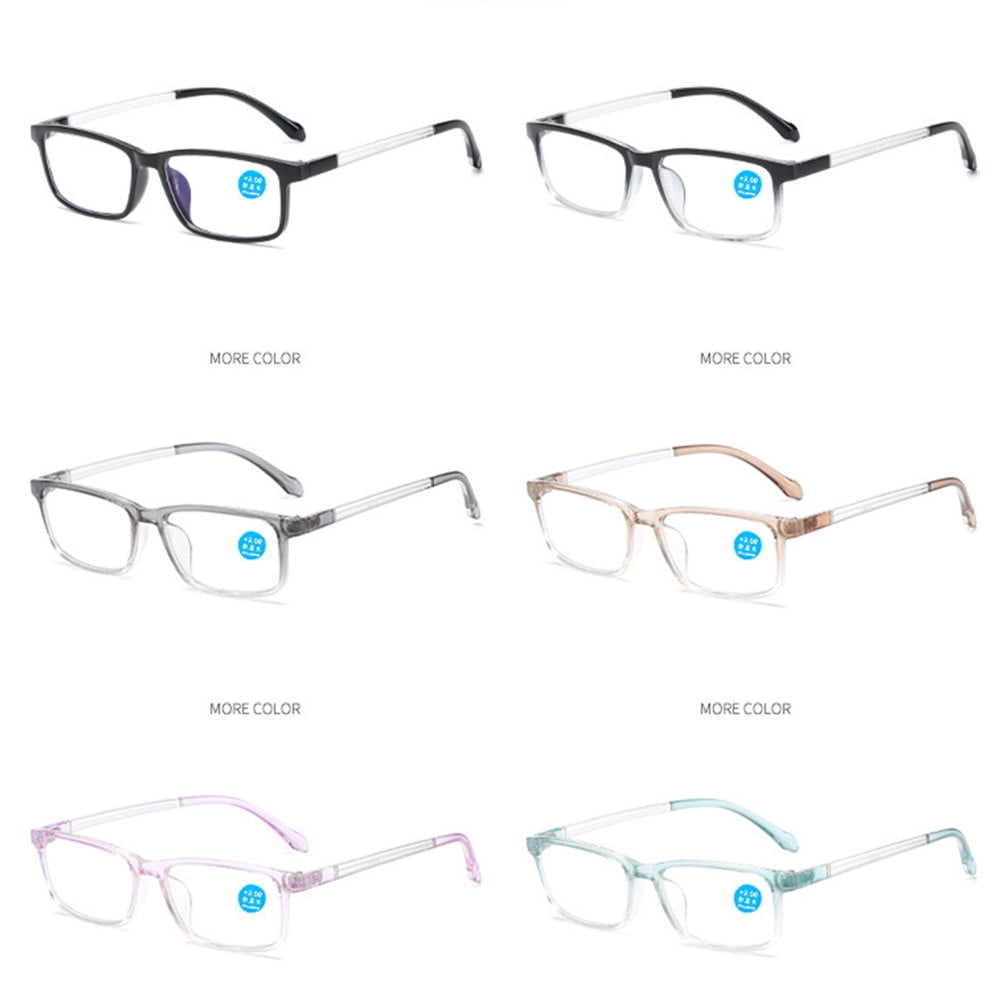 Unisex Computer Reading Glasses Spring Hinge Eyeglasses Anti Glare UV