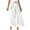 White, variant on Utoimkio Women's Casual Loose Wide Leg Pants High Waisted Lounge Pants for Women