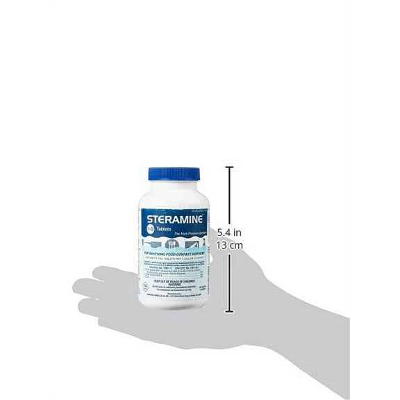 Quaternary Sanitizing Tablets, Case of 6