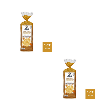 Quaker Caramel Gluten Free Large Rice Cakes - 6.5oz pack of 2