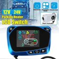 thumbnail image 2 of Parking Heater LCD Display Thermostat Monitor Switch with Remote Controller for Car Heater Parking Heater, 2 of 5