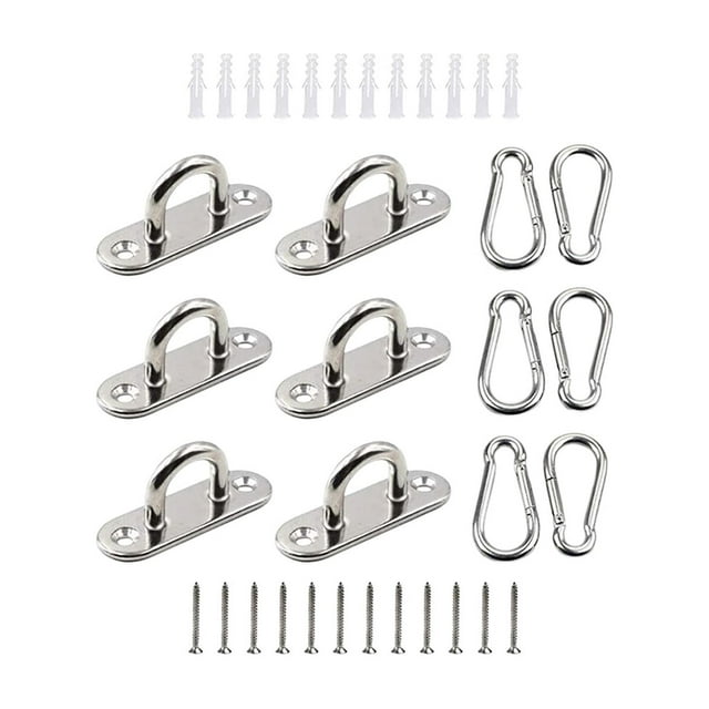 Ceiling Wall Mount Bracket Swing Hooks Home Gym Hanger Anchor Swing Hardware for Diameter 5mm
