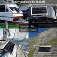 thumbnail image 5 of 12V 300W Solar Panel System with Controller for Battery Charging off Grid Setup, 5 of 5
