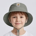 thumbnail image 2 of Toddler Sun Hat 3-10 Years Outdoor Sun Hat For Toddler Baby Kids Fishing Hat UPF 50+ Breathable Sun Hat Beach Hat Summer Cap Swim Fishing Safari, 2 of 7
