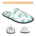 thumbnail image 3 of Fotbe Turtle Pantuflas Peludas para Mujer con Estampado, Zapatillas de Peluche, Zapatos de Invierno para Casa, Uso Interior y Exterior-Medium, 3 of 8
