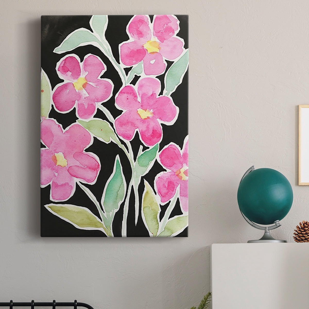 Floral Choir Premium Gallery Wrapped Canvas - Ready to Hang