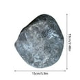 thumbnail image 2 of Realistic Faux Rocks for Landscaping - Lightweight Decorative Stones for Garden, Courtyard, Well Cover & Outdoor Decor - Durable & Natural Looking Artificial Rocks for Backyard, Yard & Patio Design, 2 of 5