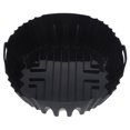 thumbnail image 4 of Greenadscape Panier Friteuse Pot en Silicone Lot de 1 Rond Noir Résistant à la Chaleur Antiadhésif pour Cuisson et Friture, 4 of 7