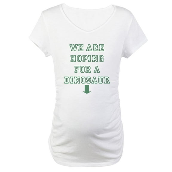 CafePress - Design Maternity T Shirt - Cotton Maternity T-shirt, Cute & Funny Pregnancy Tee