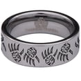 thumbnail image 2 of Viking Bear Tungsten Carbide Ring, 2 of 9