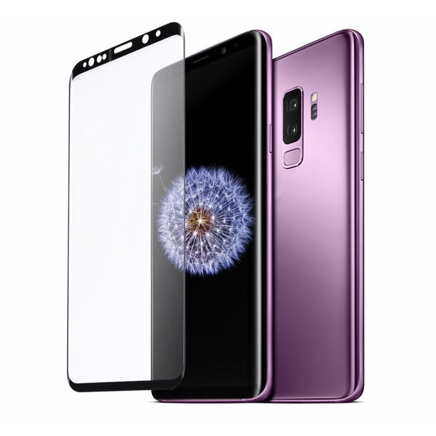 CRAFTHROU Película De Vidrio Templado Para Pantalla S9 Plus Color Negro