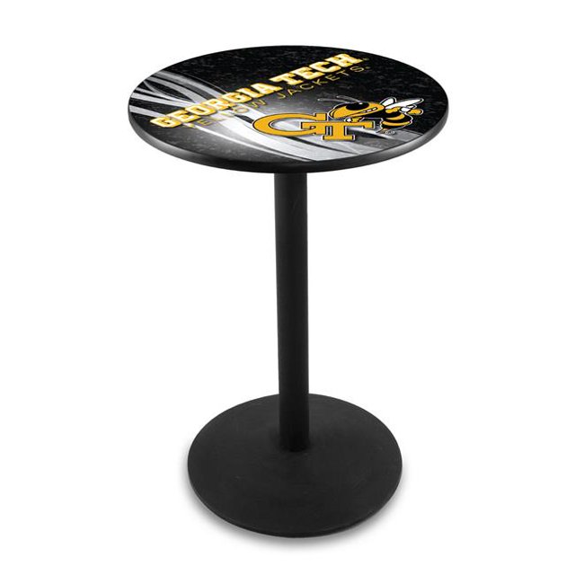 Holland Bar Stool L214B3636GATech-D2 36 Po Georgia Tech Jaune Vestes Pub Table avec 36 Po Haut