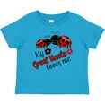 thumbnail image 3 of Inktastic My Great Uncle Loves Me with Cute Ladybugs Boys or Girls Baby T-Shirt, 3 of 5