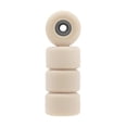 thumbnail image 4 of Teak Apex 61D Roues de Fingerboard en Uréthane - Nouvelle Forme de Rue, Diamètre 7.7mm - Roulements Furtifs ABEC-9 - Fabriqué aux États-Unis - Coloris Coyote Tan, 4 of 4