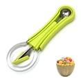 thumbnail image 1 of Oubit Melon Baller Scoop Set Multifunctional Stainless Steel Fruit Scooper Seed Remover Watermelon Cutter for Dig Pulp Separator Fruit Slicer, 1 of 9