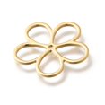 thumbnail image 2 of 30pcs Brass Pendants Hollow Flower golden 22x23x1mm Hole: 1.2mm, 2 of 3