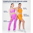 thumbnail image 6 of Nirlon Y Back Adjustable Sports Bras For Women - Nirlux Camisole Sports Bra, Stretchy Womens Tops Soft Workout Tops For Women (Orchid, 12), 6 of 6
