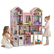 KidKraft Country Estate Wooden Dollhouse for 12-Inch Dolls with 31-Piece Accessories