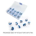 thumbnail image 1 of 10 Values Trimmer Potentiometers Assortment 3-pin Connector Component Portable High Variable Adjustable Resistors Assorted Kit Electronic Component, 1 of 7