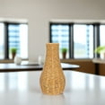 thumbnail image 4 of WHAMVOX Florero Tejido Imitación Rattan Plástico Con Superficie Lisa Para Interior, 4 of 6