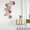 thumbnail image 2 of Waterproof Sticker,2pcs Peony Print Waterproof Sticker Bedroom Wall Sticker Revolutionary Design, 2 of 8