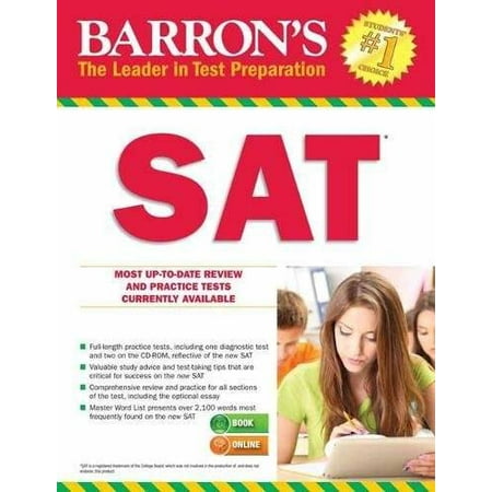 Barron's SAT with Online Tests, Pre-Owned (Paperback)