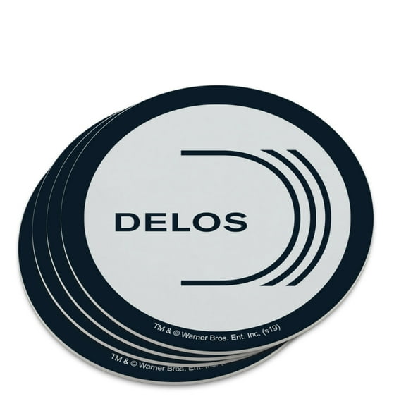 Westworld Delos Logo Novelty Coaster Set