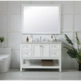 thumbnail image 4 of Aqua rectangle vanity mirror 48 inch in White, 4 of 5