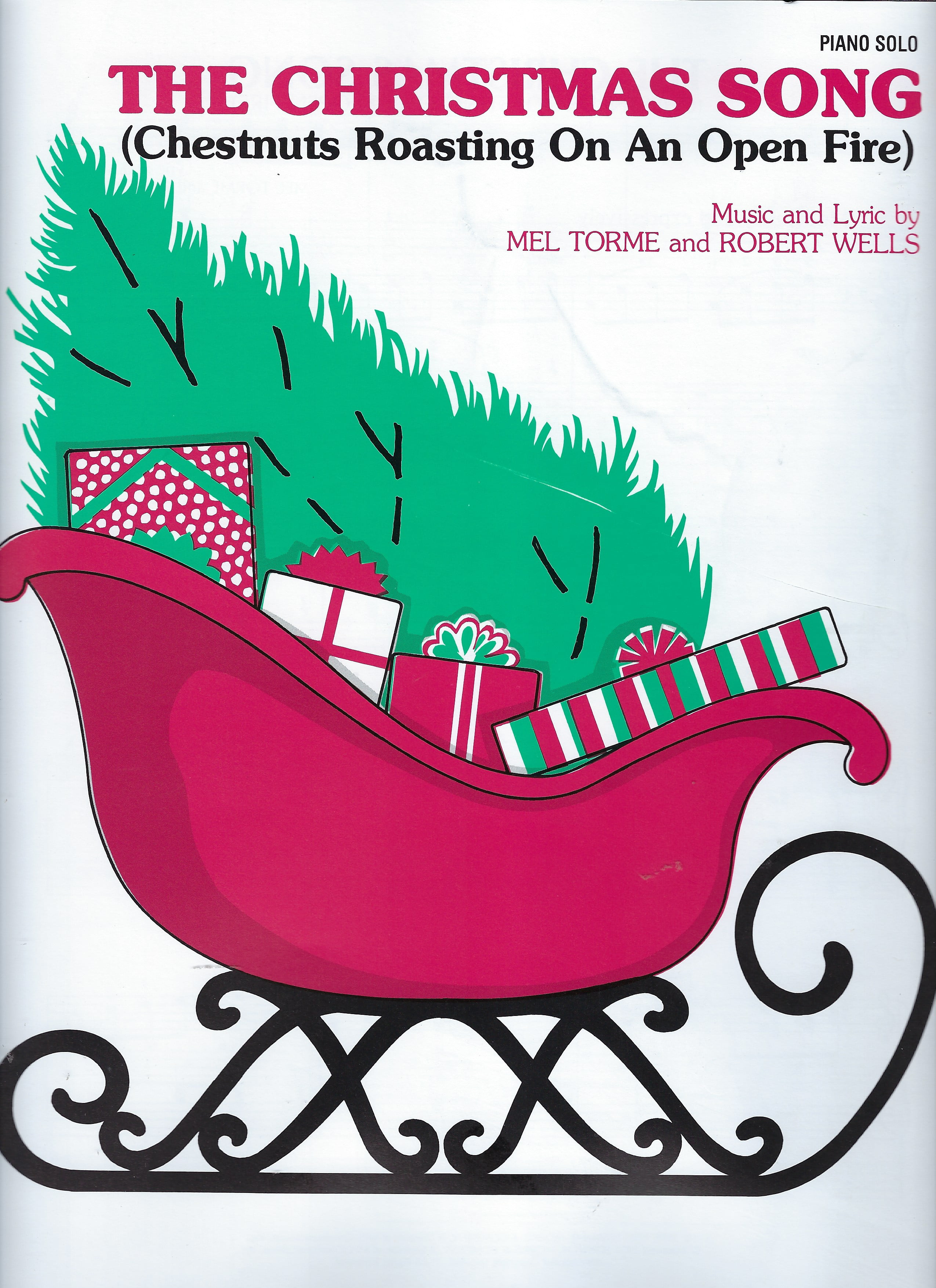 Christmas Song, The (Chestnuts Roasting on an Open Fire) Piano Solo Sheet Music - Walmart.com ...