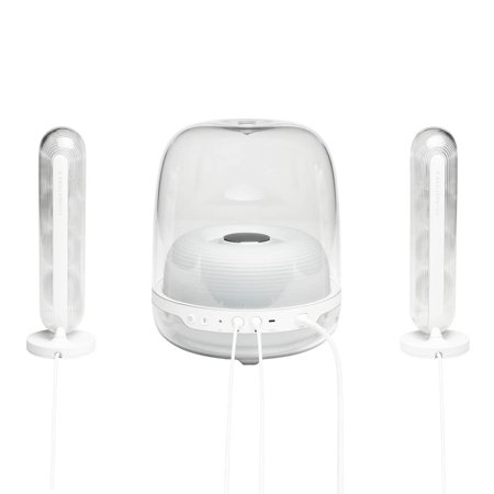 Open Box Harman Kardon SoundSticks IV Bluetooth Speaker System (White)