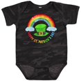 thumbnail image 3 of Inktastic Happy St. Patrick's Day Rainbow and Hat Boys or Girls Baby Bodysuit, 3 of 5