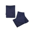 thumbnail image 5 of CATALOG CLASSICS Womens Long Sleeve Pajamas Lounge Set for Women - Navy Blue 2X, 5 of 9
