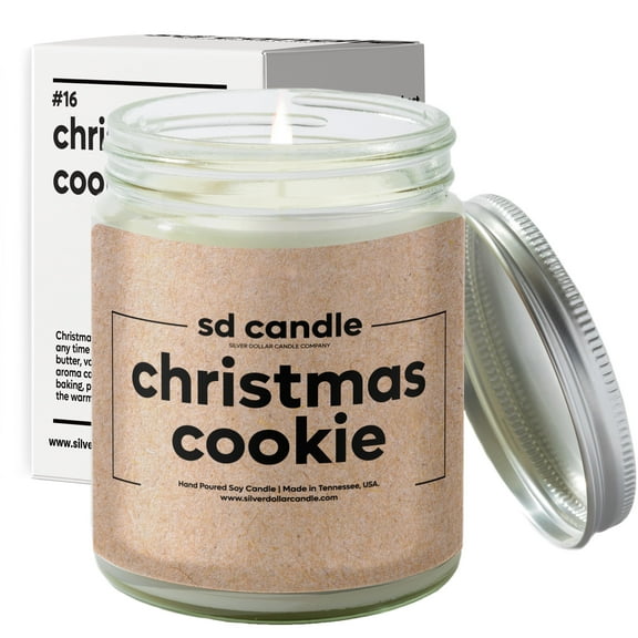 #16 | Christmas Cookie Scented Candle - 9/16oz 100% All-Natural Handmade Soy Wax Candle
