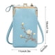 thumbnail image 5 of Cartera bandolera para mujer, para oficina y papelería, con compartimento para teléfono móvil, pequeña, tipo cartera., 5 of 5