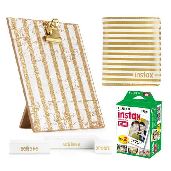 Fujifilm Accessory Bundle - Graduation - Fujifilm Instax Mini Twin Pack Instant Film (16437396)