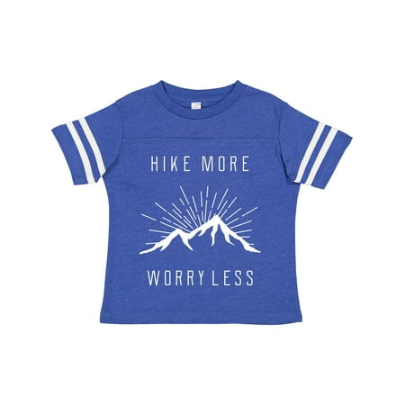 

Inktastic Hike More Worry Less Gift Toddler Boy or Toddler Girl T-Shirt