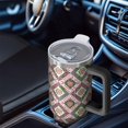thumbnail image 6 of 40oz Pioneer Flower Floral Print Pattern Insulated Tumbler with Handle, BPA-Free Leak Proof Lid and Straws, Double Wall Vacuum, Hot 12h/Cold 34h, 6 of 6
