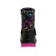 thumbnail image 3 of Rugged Bear Little Kids Girls Snow Boots, Black Multi, 8, 3 of 5