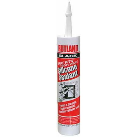 Black Rtv Silicone - 500F RTV HIGH HEAT SILICONE (Black) Cartridge, 10.3 fl oz