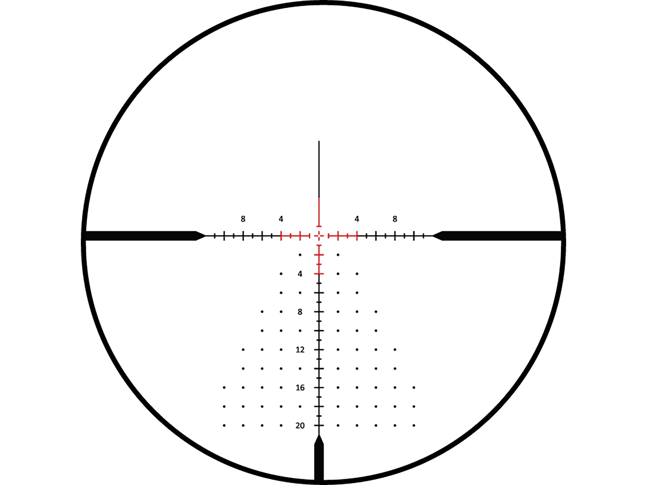 Burris Veracity Rifle Scope 30mm Tube 5-25x 50mm Illuminated RCT MOA Reticle Matte Black